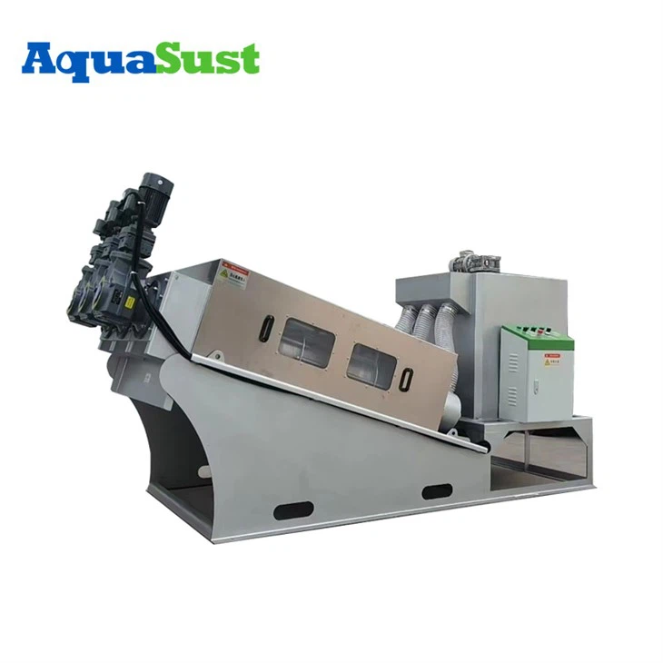 Dewater Screw Press Sludge Dredge Machine